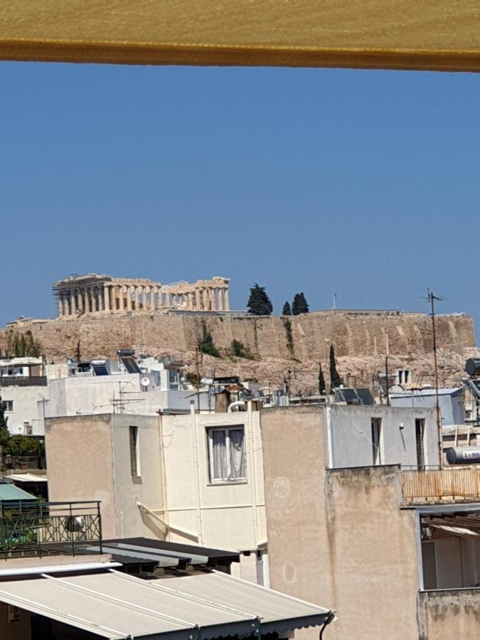 Renovated Studio With Roof Garden Access, 15 M Walk To Acropolis Daire Atina Dış mekan fotoğraf